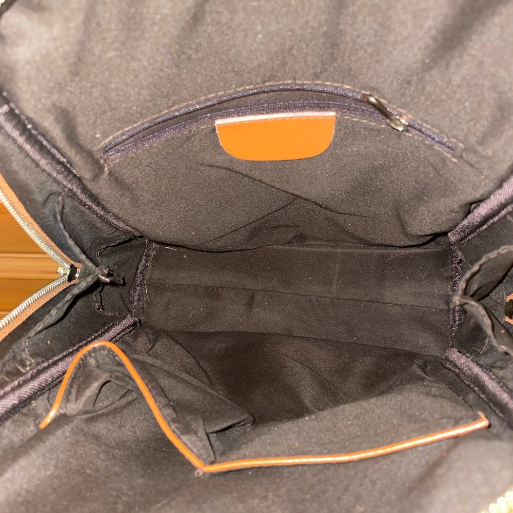 Vegan Leather Backpack - Picture 2 of 3